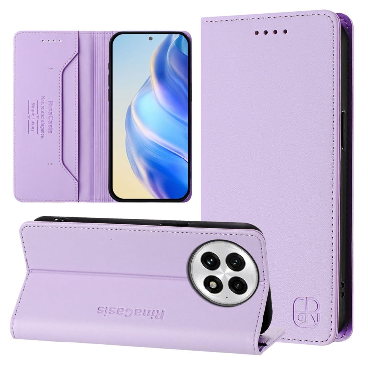 RC01 Dual-Folded Magnetic Suction RFID Leather Phone Case, For OnePlus Turbo 6X Pro 5G, For OnePlus Turbo 6 / 6V 5G, For OnePlus Ace 5 Ultra, For OnePlus Ace 5 Racing, For OnePlus 13R / Ace 5 / Ace 5 Pro, For OnePlus 13, For OnePlus Nord 4             ...