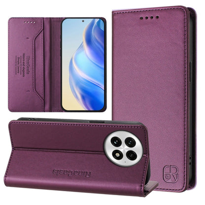 RC01 Dual-Folded Magnetic Suction RFID Leather Phone Case, For OnePlus Turbo 6X Pro 5G, For OnePlus Turbo 6 / 6V 5G, For OnePlus Ace 5 Ultra, For OnePlus Ace 5 Racing, For OnePlus 13R / Ace 5 / Ace 5 Pro, For OnePlus 13, For OnePlus Nord 4             ...