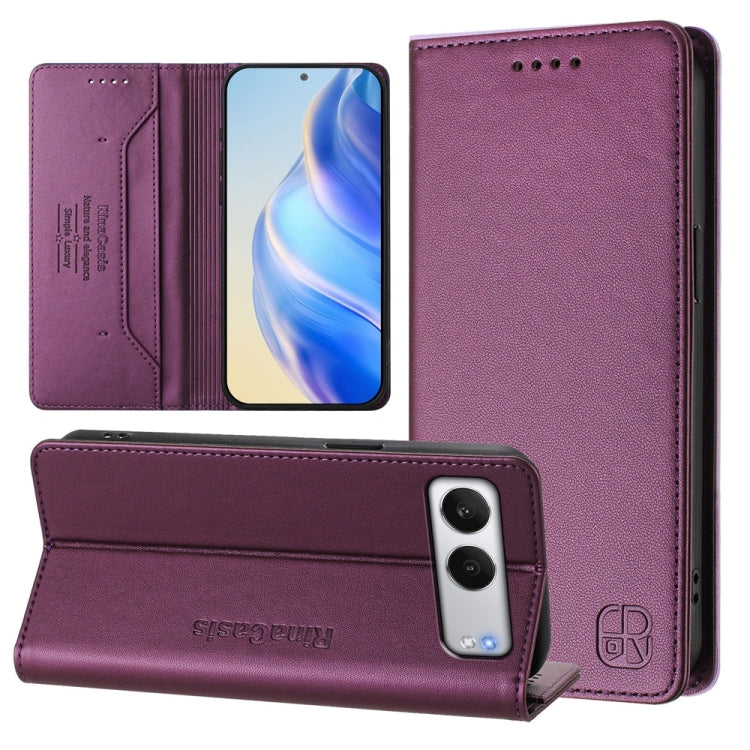 RC01 Dual-Folded Magnetic Suction RFID Leather Phone Case, For OnePlus Turbo 6X Pro 5G, For OnePlus Turbo 6 / 6V 5G, For OnePlus Ace 5 Ultra, For OnePlus Ace 5 Racing, For OnePlus 13R / Ace 5 / Ace 5 Pro, For OnePlus 13, For OnePlus Nord 4             ...