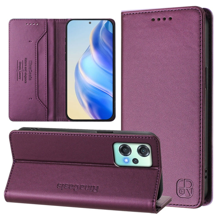 RC01 Dual-Folded Magnetic Suction RFID Leather Phone Case, For OnePlus Turbo 6X Pro 5G, For OnePlus Turbo 6 / 6V 5G, For OnePlus Ace 5 Ultra, For OnePlus Ace 5 Racing, For OnePlus 13R / Ace 5 / Ace 5 Pro, For OnePlus 13, For OnePlus Nord 4             ...