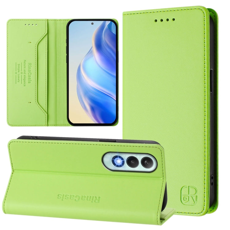 RC01 Dual-Folded Magnetic Suction RFID Leather Phone Case, For OnePlus Turbo 6X Pro 5G, For OnePlus Turbo 6 / 6V 5G, For OnePlus Ace 5 Ultra, For OnePlus Ace 5 Racing, For OnePlus 13R / Ace 5 / Ace 5 Pro, For OnePlus 13, For OnePlus Nord 4             ...