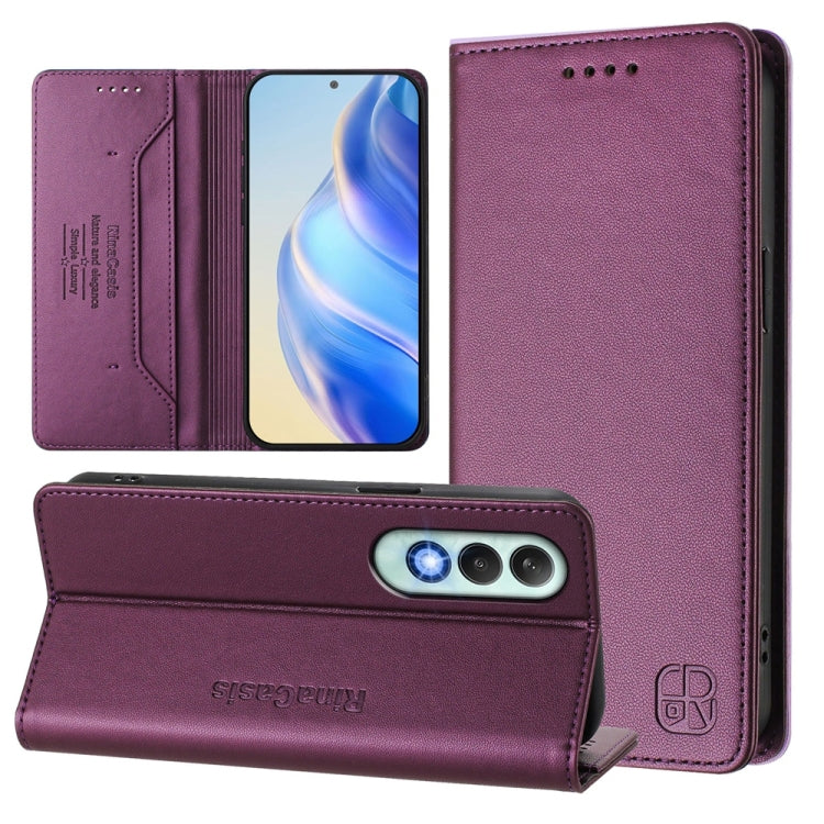 RC01 Dual-Folded Magnetic Suction RFID Leather Phone Case, For OnePlus Turbo 6X Pro 5G, For OnePlus Turbo 6 / 6V 5G, For OnePlus Ace 5 Ultra, For OnePlus Ace 5 Racing, For OnePlus 13R / Ace 5 / Ace 5 Pro, For OnePlus 13, For OnePlus Nord 4             ...