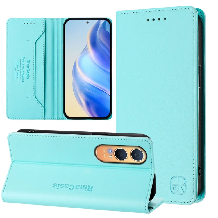 RC01 Dual-Folded Magnetic Suction RFID Leather Phone Case, For OnePlus Turbo 6X Pro 5G, For OnePlus Turbo 6 / 6V 5G, For OnePlus Ace 5 Ultra, For OnePlus Ace 5 Racing, For OnePlus 13R / Ace 5 / Ace 5 Pro, For OnePlus 13, For OnePlus Nord 4             ...