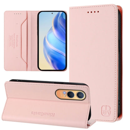 RC01 Dual-Folded Magnetic Suction RFID Leather Phone Case, For OnePlus Turbo 6X Pro 5G, For OnePlus Turbo 6 / 6V 5G, For OnePlus Ace 5 Ultra, For OnePlus Ace 5 Racing, For OnePlus 13R / Ace 5 / Ace 5 Pro, For OnePlus 13, For OnePlus Nord 4             ...