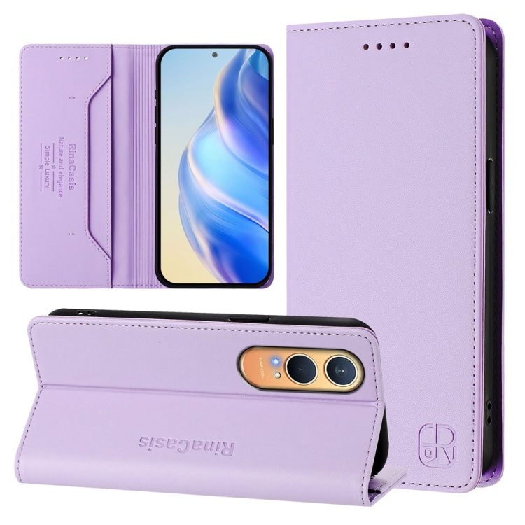RC01 Dual-Folded Magnetic Suction RFID Leather Phone Case, For OnePlus Turbo 6X Pro 5G, For OnePlus Turbo 6 / 6V 5G, For OnePlus Ace 5 Ultra, For OnePlus Ace 5 Racing, For OnePlus 13R / Ace 5 / Ace 5 Pro, For OnePlus 13, For OnePlus Nord 4             ...