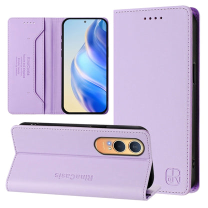 RC01 Dual-Folded Magnetic Suction RFID Leather Phone Case, For OnePlus Turbo 6X Pro 5G, For OnePlus Turbo 6 / 6V 5G, For OnePlus Ace 5 Ultra, For OnePlus Ace 5 Racing, For OnePlus 13R / Ace 5 / Ace 5 Pro, For OnePlus 13, For OnePlus Nord 4             ...