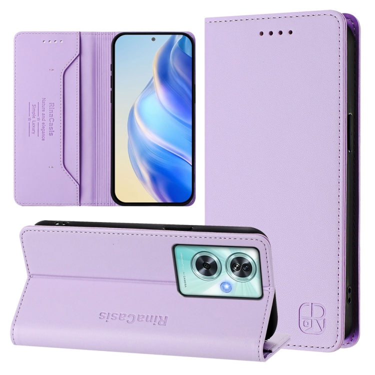 RC01 Dual-Folded Magnetic Suction RFID Leather Phone Case, For OnePlus Turbo 6X Pro 5G, For OnePlus Turbo 6 / 6V 5G, For OnePlus Ace 5 Ultra, For OnePlus Ace 5 Racing, For OnePlus 13R / Ace 5 / Ace 5 Pro, For OnePlus 13, For OnePlus Nord 4             ...