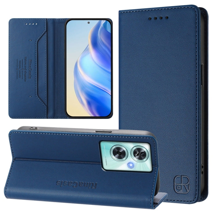 RC01 Dual-Folded Magnetic Suction RFID Leather Phone Case, For OnePlus Turbo 6X Pro 5G, For OnePlus Turbo 6 / 6V 5G, For OnePlus Ace 5 Ultra, For OnePlus Ace 5 Racing, For OnePlus 13R / Ace 5 / Ace 5 Pro, For OnePlus 13, For OnePlus Nord 4             ...