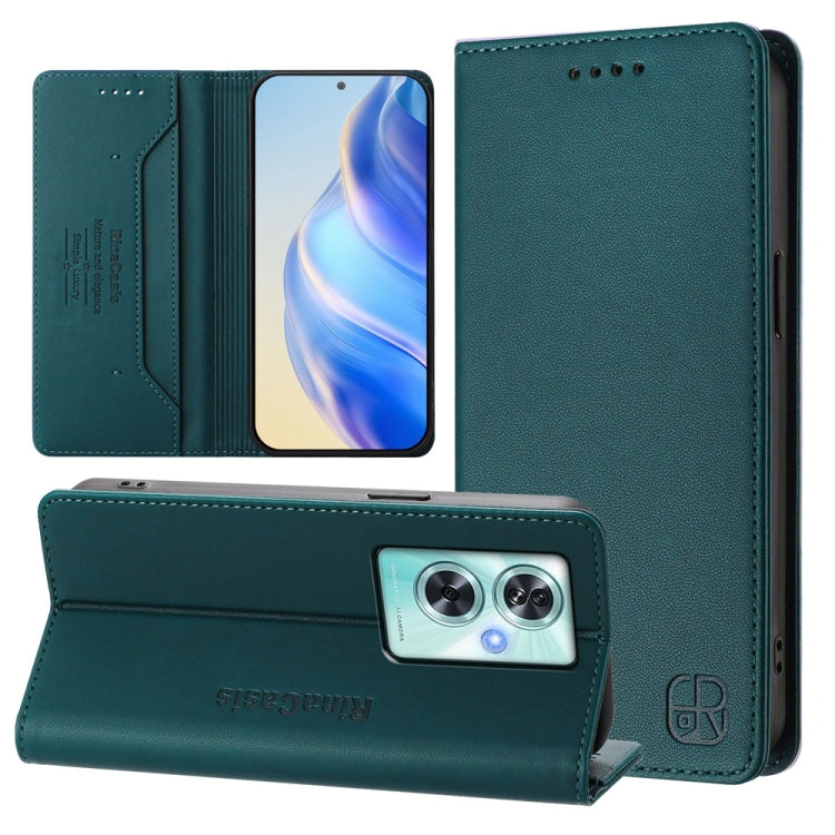 RC01 Dual-Folded Magnetic Suction RFID Leather Phone Case, For OnePlus Turbo 6X Pro 5G, For OnePlus Turbo 6 / 6V 5G, For OnePlus Ace 5 Ultra, For OnePlus Ace 5 Racing, For OnePlus 13R / Ace 5 / Ace 5 Pro, For OnePlus 13, For OnePlus Nord 4             ...