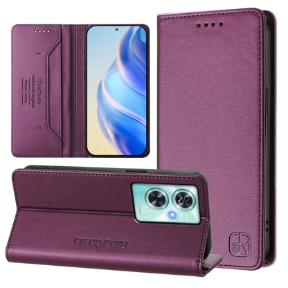 RC01 Dual-Folded Magnetic Suction RFID Leather Phone Case, For OnePlus Turbo 6X Pro 5G, For OnePlus Turbo 6 / 6V 5G, For OnePlus Ace 5 Ultra, For OnePlus Ace 5 Racing, For OnePlus 13R / Ace 5 / Ace 5 Pro, For OnePlus 13, For OnePlus Nord 4             ...