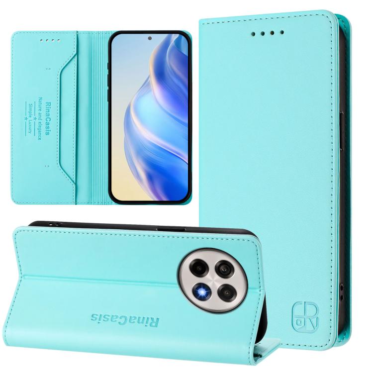 RC01 Dual-Folded Magnetic Suction RFID Leather Phone Case, For OnePlus Turbo 6X Pro 5G, For OnePlus Turbo 6 / 6V 5G, For OnePlus Ace 5 Ultra, For OnePlus Ace 5 Racing, For OnePlus 13R / Ace 5 / Ace 5 Pro, For OnePlus 13, For OnePlus Nord 4             ...