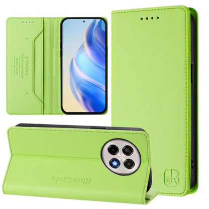 RC01 Dual-Folded Magnetic Suction RFID Leather Phone Case, For OnePlus Turbo 6X Pro 5G, For OnePlus Turbo 6 / 6V 5G, For OnePlus Ace 5 Ultra, For OnePlus Ace 5 Racing, For OnePlus 13R / Ace 5 / Ace 5 Pro, For OnePlus 13, For OnePlus Nord 4             ...