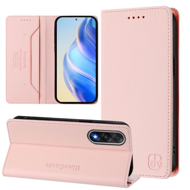 RC01 Dual-Folded Magnetic Suction RFID Leather Phone Case, For OnePlus Turbo 6X Pro 5G, For OnePlus Turbo 6 / 6V 5G, For OnePlus Ace 5 Ultra, For OnePlus Ace 5 Racing, For OnePlus 13R / Ace 5 / Ace 5 Pro, For OnePlus 13, For OnePlus Nord 4             ...