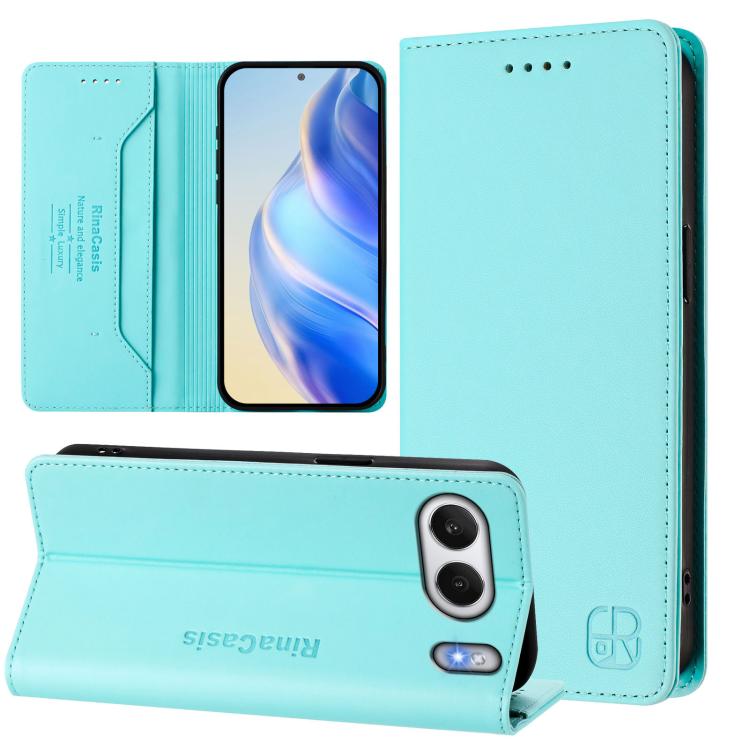 RC01 Dual-Folded Magnetic Suction RFID Leather Phone Case, For OnePlus Turbo 6X Pro 5G, For OnePlus Turbo 6 / 6V 5G, For OnePlus Ace 5 Ultra, For OnePlus Ace 5 Racing, For OnePlus 13R / Ace 5 / Ace 5 Pro, For OnePlus 13, For OnePlus Nord 4             ...