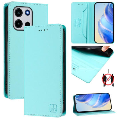 RC01 Dual-Folded Magnetic Suction RFID Leather Phone Case, For OnePlus Turbo 6X Pro 5G, For OnePlus Turbo 6 / 6V 5G, For OnePlus Ace 5 Ultra, For OnePlus Ace 5 Racing, For OnePlus 13R / Ace 5 / Ace 5 Pro, For OnePlus 13, For OnePlus Nord 4             ...