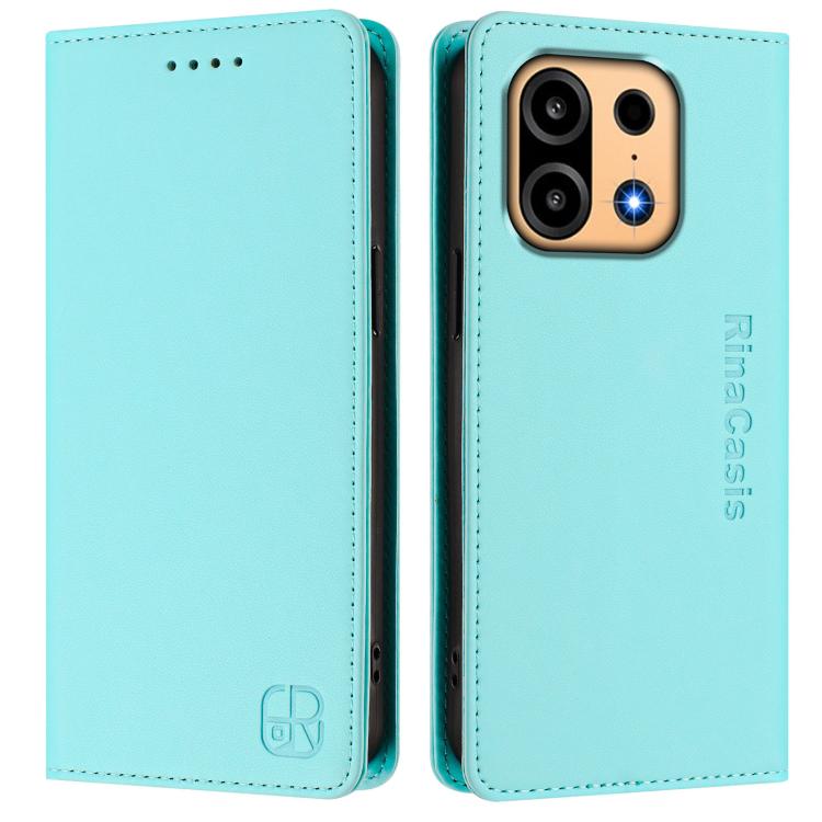 RC01 Dual-Folded Magnetic Suction RFID Leather Phone Case, For OnePlus Turbo 6X Pro 5G, For OnePlus Turbo 6 / 6V 5G, For OnePlus Ace 5 Ultra, For OnePlus Ace 5 Racing, For OnePlus 13R / Ace 5 / Ace 5 Pro, For OnePlus 13, For OnePlus Nord 4             ...