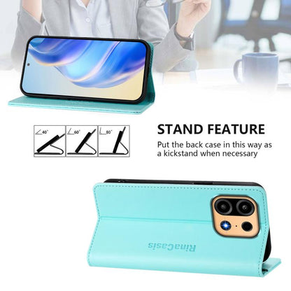 RC01 Dual-Folded Magnetic Suction RFID Leather Phone Case, For OnePlus Turbo 6X Pro 5G, For OnePlus Turbo 6 / 6V 5G, For OnePlus Ace 5 Ultra, For OnePlus Ace 5 Racing, For OnePlus 13R / Ace 5 / Ace 5 Pro, For OnePlus 13, For OnePlus Nord 4             ...
