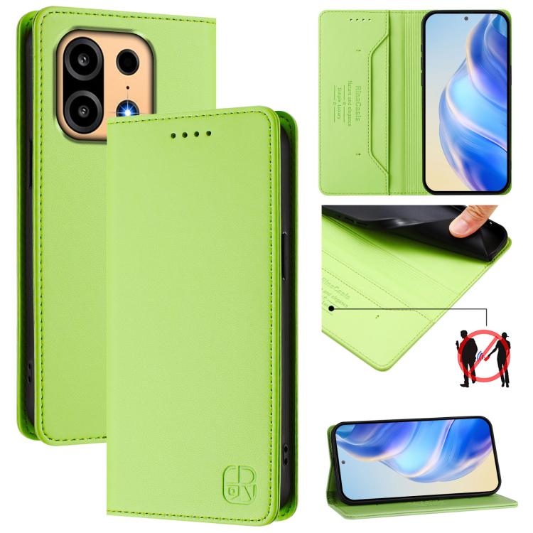 RC01 Dual-Folded Magnetic Suction RFID Leather Phone Case, For OnePlus Turbo 6X Pro 5G, For OnePlus Turbo 6 / 6V 5G, For OnePlus Ace 5 Ultra, For OnePlus Ace 5 Racing, For OnePlus 13R / Ace 5 / Ace 5 Pro, For OnePlus 13, For OnePlus Nord 4             ...