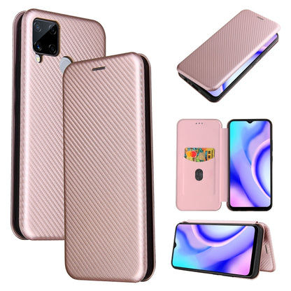 Carbon Fiber Texture Magnetic Horizontal Flip TPU + PC + PU Leather Case with Card Slot, For OPPO A5(AX5) / A3s / A12e, For OPPO A7(AX7) / A5s / AX5s / A12, For OPPO A8 / A31 (2020), For OPPO A9 (2020) / A11 / A11X / A5 (2020), For OPPO A52 / A72 / A92...