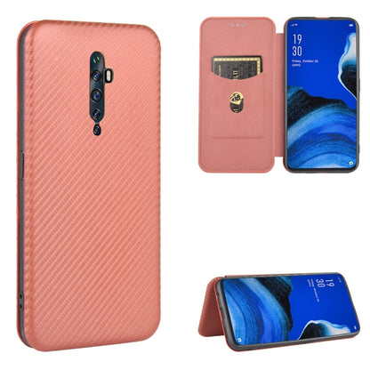 Carbon Fiber Texture Magnetic Horizontal Flip TPU + PC + PU Leather Case with Card Slot, For OPPO A5(AX5) / A3s / A12e, For OPPO A7(AX7) / A5s / AX5s / A12, For OPPO A8 / A31 (2020), For OPPO A9 (2020) / A11 / A11X / A5 (2020), For OPPO A52 / A72 / A92...