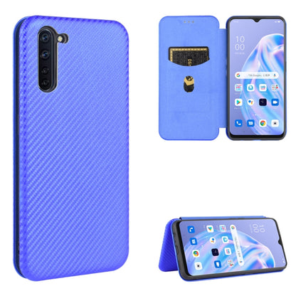 Carbon Fiber Texture Magnetic Horizontal Flip TPU + PC + PU Leather Case with Card Slot, For OPPO A5(AX5) / A3s / A12e, For OPPO A7(AX7) / A5s / AX5s / A12, For OPPO A8 / A31 (2020), For OPPO A9 (2020) / A11 / A11X / A5 (2020), For OPPO A52 / A72 / A92...