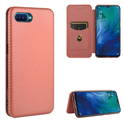 Carbon Fiber Texture Magnetic Horizontal Flip TPU + PC + PU Leather Case with Card Slot, For OPPO A5(AX5) / A3s / A12e, For OPPO A7(AX7) / A5s / AX5s / A12, For OPPO A8 / A31 (2020), For OPPO A9 (2020) / A11 / A11X / A5 (2020), For OPPO A52 / A72 / A92...