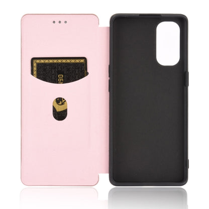 Carbon Fiber Texture Magnetic Horizontal Flip TPU + PC + PU Leather Case with Card Slot, For OPPO Reno4 4G, For OPPO Reno4 5G, For OPPO Reno4 Pro 4G, For OPPO Rnoe Ace, For OPPO Realme 5 Pro / Realme Q, For OPPO Realme 5 / Realme 5s, For OPPO Realme 6 ...