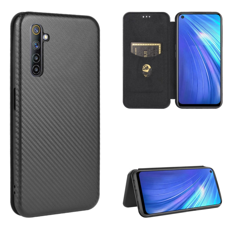 Carbon Fiber Texture Magnetic Horizontal Flip TPU + PC + PU Leather Case with Card Slot, For OPPO Reno4 4G, For OPPO Reno4 5G, For OPPO Reno4 Pro 4G, For OPPO Rnoe Ace, For OPPO Realme 5 Pro / Realme Q, For OPPO Realme 5 / Realme 5s, For OPPO Realme 6 ...