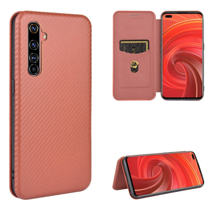 Carbon Fiber Texture Magnetic Horizontal Flip TPU + PC + PU Leather Case with Card Slot, For OPPO Reno4 4G, For OPPO Reno4 5G, For OPPO Reno4 Pro 4G, For OPPO Rnoe Ace, For OPPO Realme 5 Pro / Realme Q, For OPPO Realme 5 / Realme 5s, For OPPO Realme 6 ...