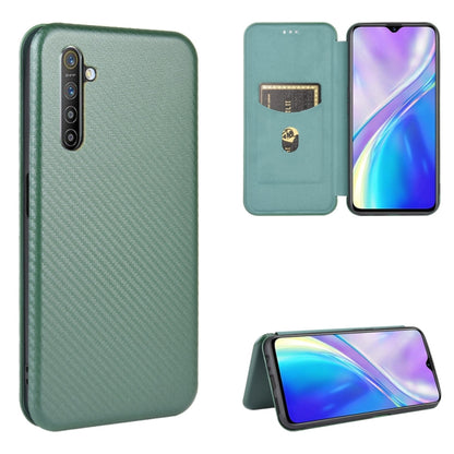 Carbon Fiber Texture Magnetic Horizontal Flip TPU + PC + PU Leather Case with Card Slot, For OPPO Reno4 4G, For OPPO Reno4 5G, For OPPO Reno4 Pro 4G, For OPPO Rnoe Ace, For OPPO Realme 5 Pro / Realme Q, For OPPO Realme 5 / Realme 5s, For OPPO Realme 6 ...