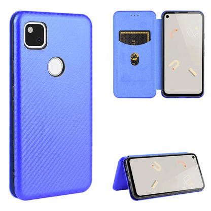 Carbon Fiber Texture Magnetic Horizontal Flip TPU + PC + PU Leather Case with Card Slot, For Google Pixel 4a, For Google Pixel 3 XL, For Google Pixel 3a XL, For Google Pixel 3a, For Google Pixel 3, For Google Pixel 4 XL, For Google Pixel 4