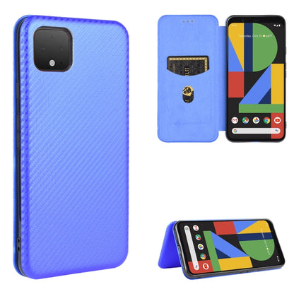 Carbon Fiber Texture Magnetic Horizontal Flip TPU + PC + PU Leather Case with Card Slot, For Google Pixel 4a, For Google Pixel 3 XL, For Google Pixel 3a XL, For Google Pixel 3a, For Google Pixel 3, For Google Pixel 4 XL, For Google Pixel 4