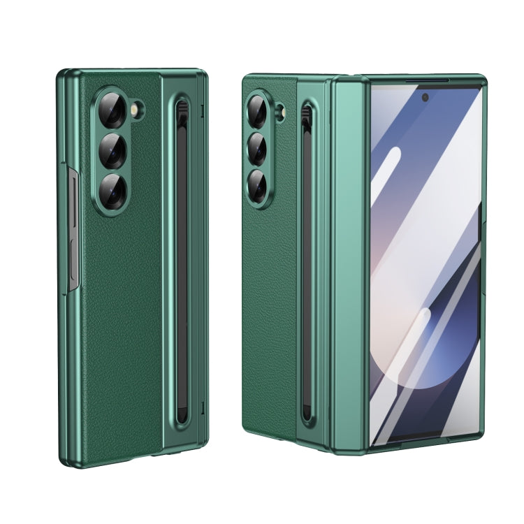 Integrated PC + PU Phone Case with Pen / Pen Box, For Galaxy Z Fold8 5G, For Galaxy Z Fold8 Ultra 5G, For Galaxy Z Fold7 5G, For Samsung Galaxy Z Fold6, For Samsung Galaxy Z Fold5, For Samsung Galaxy Z Fold4, For Samsung Galaxy Z Fold3 5G