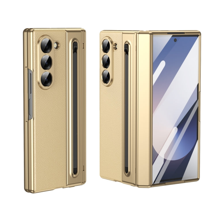 Integrated PC + PU Phone Case with Pen / Pen Box, For Galaxy Z Fold8 5G, For Galaxy Z Fold8 Ultra 5G, For Galaxy Z Fold7 5G, For Samsung Galaxy Z Fold6, For Samsung Galaxy Z Fold5, For Samsung Galaxy Z Fold4, For Samsung Galaxy Z Fold3 5G