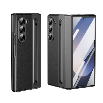 Integrated PC + PU Phone Case with Pen / Pen Box, For Galaxy Z Fold8 5G, For Galaxy Z Fold8 Ultra 5G, For Galaxy Z Fold7 5G, For Samsung Galaxy Z Fold6, For Samsung Galaxy Z Fold5, For Samsung Galaxy Z Fold4, For Samsung Galaxy Z Fold3 5G