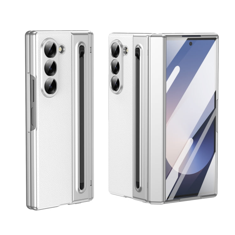 Integrated PC + PU Phone Case with Pen / Pen Box, For Galaxy Z Fold8 5G, For Galaxy Z Fold8 Ultra 5G, For Galaxy Z Fold7 5G, For Samsung Galaxy Z Fold6, For Samsung Galaxy Z Fold5, For Samsung Galaxy Z Fold4, For Samsung Galaxy Z Fold3 5G