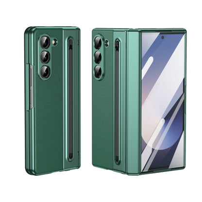 Integrated PC + PU Phone Case with Pen / Pen Box, For Galaxy Z Fold8 5G, For Galaxy Z Fold8 Ultra 5G, For Galaxy Z Fold7 5G, For Samsung Galaxy Z Fold6, For Samsung Galaxy Z Fold5, For Samsung Galaxy Z Fold4, For Samsung Galaxy Z Fold3 5G