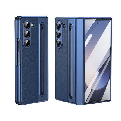 Integrated PC + PU Phone Case with Pen / Pen Box, For Galaxy Z Fold8 5G, For Galaxy Z Fold8 Ultra 5G, For Galaxy Z Fold7 5G, For Samsung Galaxy Z Fold6, For Samsung Galaxy Z Fold5, For Samsung Galaxy Z Fold4, For Samsung Galaxy Z Fold3 5G
