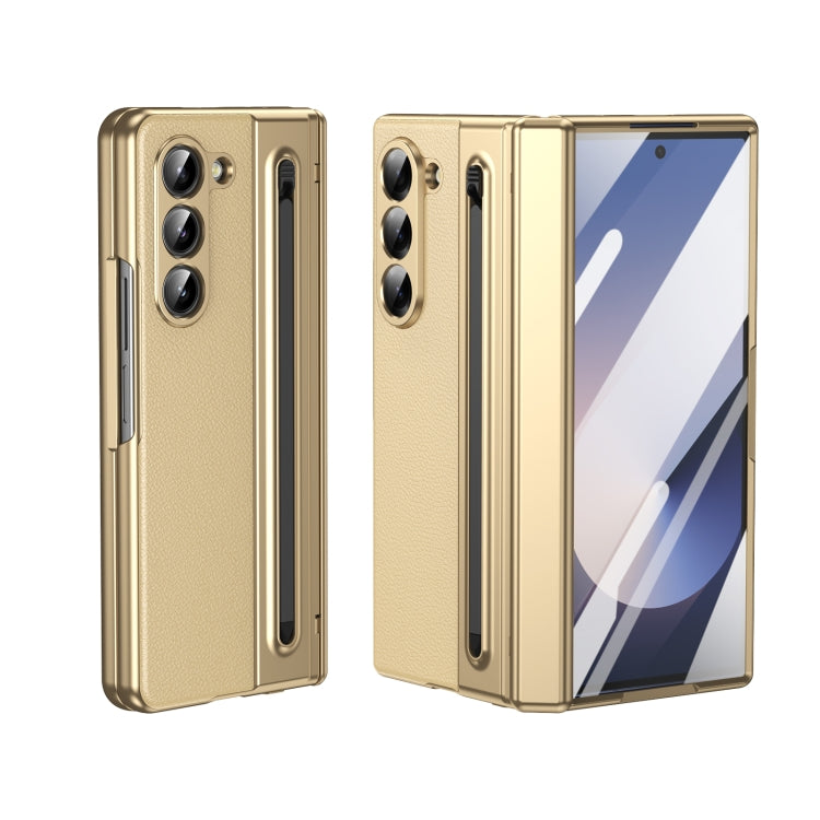 Integrated PC + PU Phone Case with Pen / Pen Box, For Galaxy Z Fold8 5G, For Galaxy Z Fold8 Ultra 5G, For Galaxy Z Fold7 5G, For Samsung Galaxy Z Fold6, For Samsung Galaxy Z Fold5, For Samsung Galaxy Z Fold4, For Samsung Galaxy Z Fold3 5G