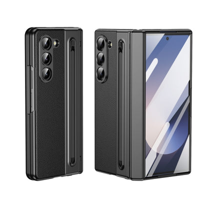 Integrated PC + PU Phone Case with Pen / Pen Box, For Galaxy Z Fold8 5G, For Galaxy Z Fold8 Ultra 5G, For Galaxy Z Fold7 5G, For Samsung Galaxy Z Fold6, For Samsung Galaxy Z Fold5, For Samsung Galaxy Z Fold4, For Samsung Galaxy Z Fold3 5G