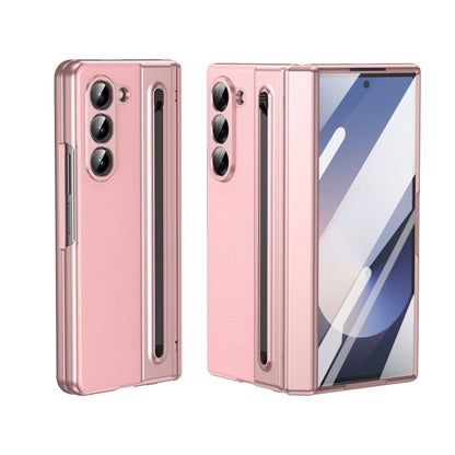 Integrated PC + PU Phone Case with Pen / Pen Box, For Galaxy Z Fold8 5G, For Galaxy Z Fold8 Ultra 5G, For Galaxy Z Fold7 5G, For Samsung Galaxy Z Fold6, For Samsung Galaxy Z Fold5, For Samsung Galaxy Z Fold4, For Samsung Galaxy Z Fold3 5G