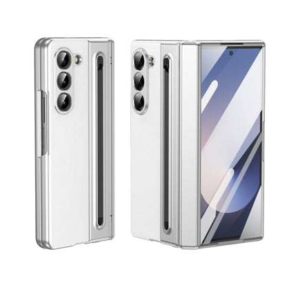 Integrated PC + PU Phone Case with Pen / Pen Box, For Galaxy Z Fold8 5G, For Galaxy Z Fold8 Ultra 5G, For Galaxy Z Fold7 5G, For Samsung Galaxy Z Fold6, For Samsung Galaxy Z Fold5, For Samsung Galaxy Z Fold4, For Samsung Galaxy Z Fold3 5G