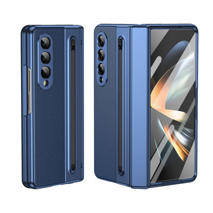 Integrated PC + PU Phone Case with Pen / Pen Box, For Galaxy Z Fold8 5G, For Galaxy Z Fold8 Ultra 5G, For Galaxy Z Fold7 5G, For Samsung Galaxy Z Fold6, For Samsung Galaxy Z Fold5, For Samsung Galaxy Z Fold4, For Samsung Galaxy Z Fold3 5G