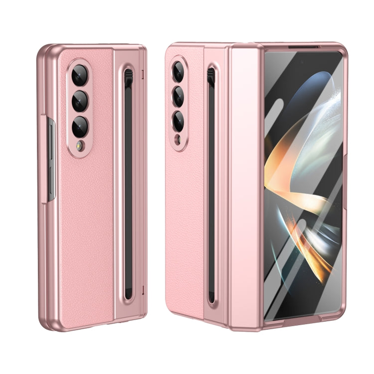Integrated PC + PU Phone Case with Pen / Pen Box, For Galaxy Z Fold8 5G, For Galaxy Z Fold8 Ultra 5G, For Galaxy Z Fold7 5G, For Samsung Galaxy Z Fold6, For Samsung Galaxy Z Fold5, For Samsung Galaxy Z Fold4, For Samsung Galaxy Z Fold3 5G