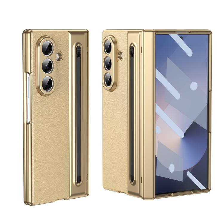 Integrated PC + PU Phone Case with Pen / Pen Box, For Galaxy Z Fold8 5G, For Galaxy Z Fold8 Ultra 5G, For Galaxy Z Fold7 5G, For Samsung Galaxy Z Fold6, For Samsung Galaxy Z Fold5, For Samsung Galaxy Z Fold4, For Samsung Galaxy Z Fold3 5G