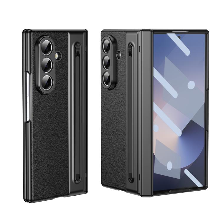 Integrated PC + PU Phone Case with Pen / Pen Box, For Galaxy Z Fold8 5G, For Galaxy Z Fold8 Ultra 5G, For Galaxy Z Fold7 5G, For Samsung Galaxy Z Fold6, For Samsung Galaxy Z Fold5, For Samsung Galaxy Z Fold4, For Samsung Galaxy Z Fold3 5G