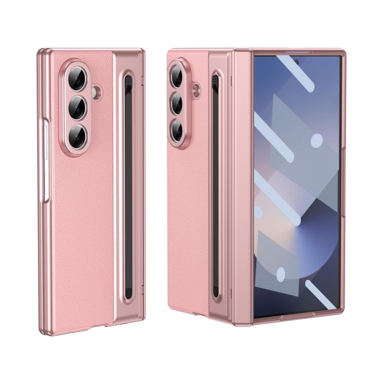 Integrated PC + PU Phone Case with Pen / Pen Box, For Galaxy Z Fold8 5G, For Galaxy Z Fold8 Ultra 5G, For Galaxy Z Fold7 5G, For Samsung Galaxy Z Fold6, For Samsung Galaxy Z Fold5, For Samsung Galaxy Z Fold4, For Samsung Galaxy Z Fold3 5G