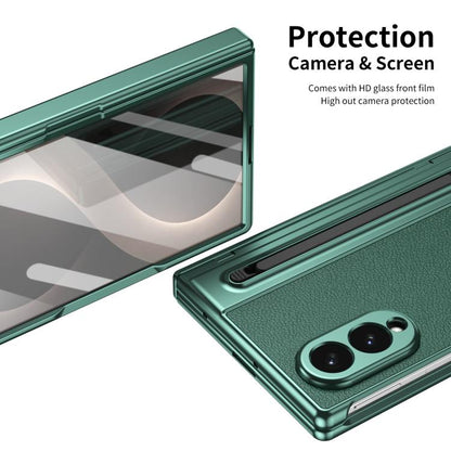 Integrated PC + PU Phone Case with Pen / Pen Box, For Galaxy Z Fold8 5G, For Galaxy Z Fold8 Ultra 5G, For Galaxy Z Fold7 5G, For Samsung Galaxy Z Fold6, For Samsung Galaxy Z Fold5, For Samsung Galaxy Z Fold4, For Samsung Galaxy Z Fold3 5G