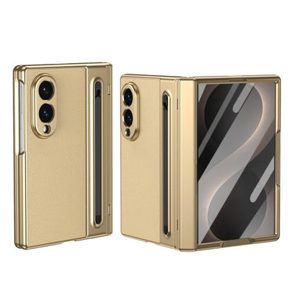 Integrated PC + PU Phone Case with Pen / Pen Box, For Galaxy Z Fold8 5G, For Galaxy Z Fold8 Ultra 5G, For Galaxy Z Fold7 5G, For Samsung Galaxy Z Fold6, For Samsung Galaxy Z Fold5, For Samsung Galaxy Z Fold4, For Samsung Galaxy Z Fold3 5G