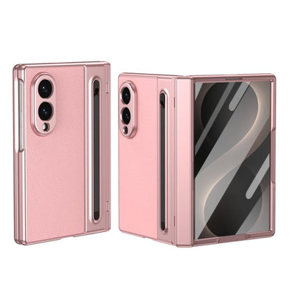 Integrated PC + PU Phone Case with Pen / Pen Box, For Galaxy Z Fold8 5G, For Galaxy Z Fold8 Ultra 5G, For Galaxy Z Fold7 5G, For Samsung Galaxy Z Fold6, For Samsung Galaxy Z Fold5, For Samsung Galaxy Z Fold4, For Samsung Galaxy Z Fold3 5G